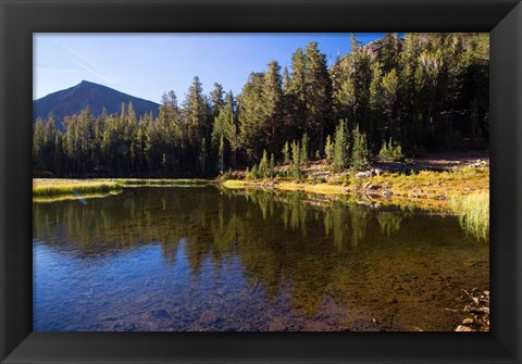 Framed Virginia Lakes, Bishop Creek Canyon, California Print