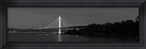 Framed Eastern Span Replacement of the San Francisco, Oakland Bay Bridge Print