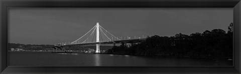 Framed Eastern Span Replacement of the San Francisco, Oakland Bay Bridge Print