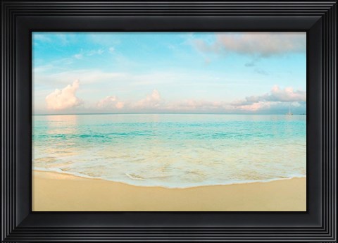 Framed Seven Mile Beach, Grand Cayman, Cayman Islands Print