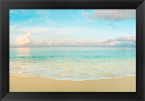 Framed Seven Mile Beach, Grand Cayman, Cayman Islands Print