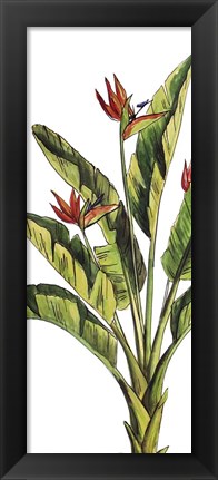 Framed Tropical Palm Paradise I Print