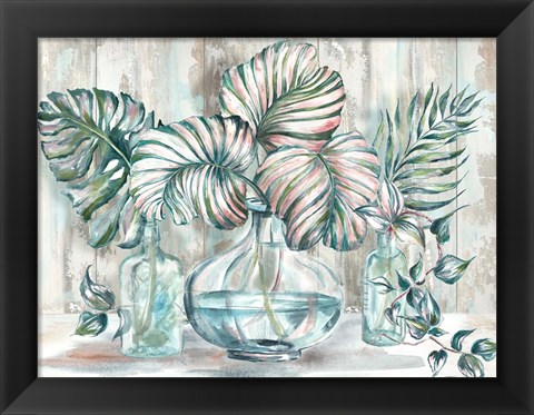 Framed Island Tropics Still Life Print