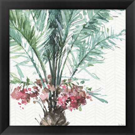 Framed Mixed Greens V Print
