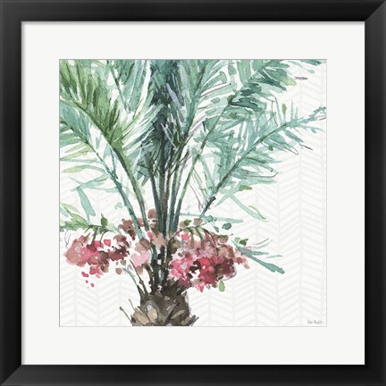 Framed Mixed Greens V Print