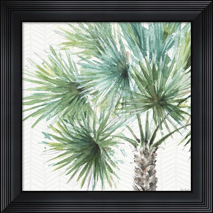 Framed Mixed Greens VI Print