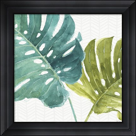 Framed Mixed Greens LXXV Print