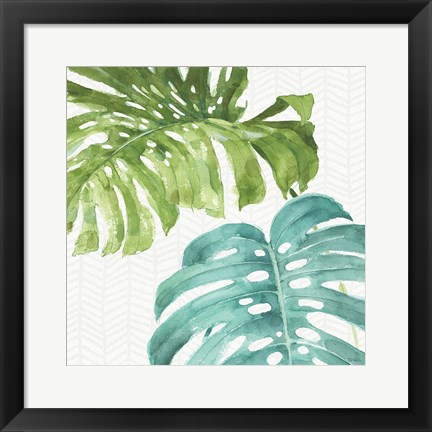 Framed Mixed Greens LXXVI Print