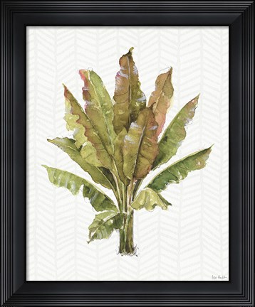 Framed Mixed Greens IX Print