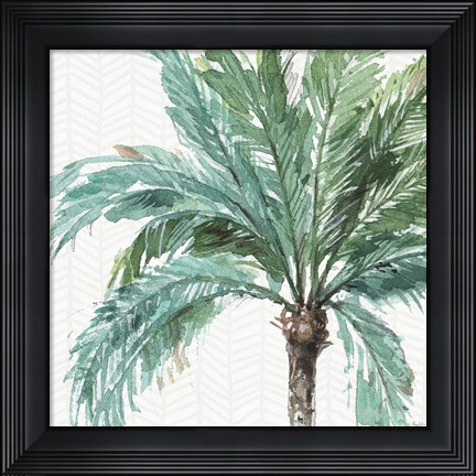 Framed Mixed Greens IV Print