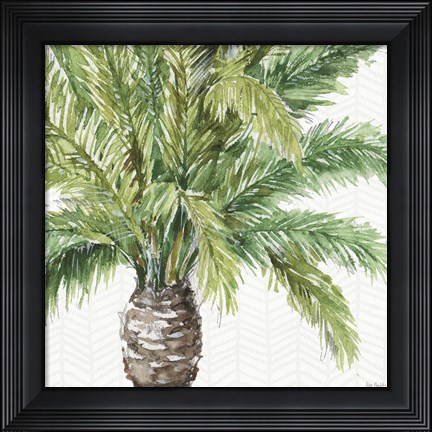 Framed Mixed Greens III Print