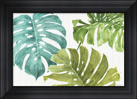 Framed Mixed Greens LXX Print