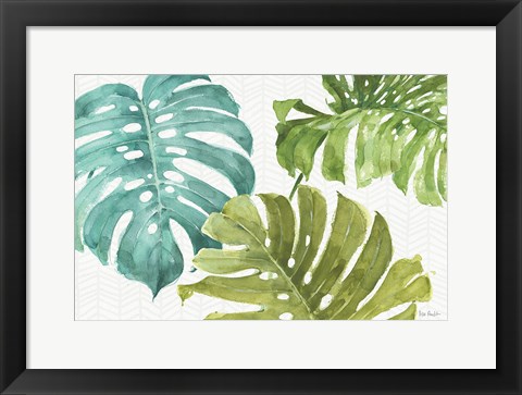 Framed Mixed Greens LXX Print