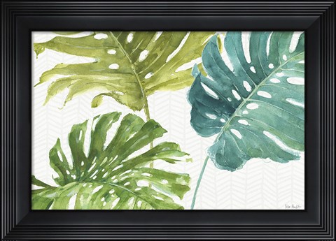 Framed Mixed Greens LXIX Print
