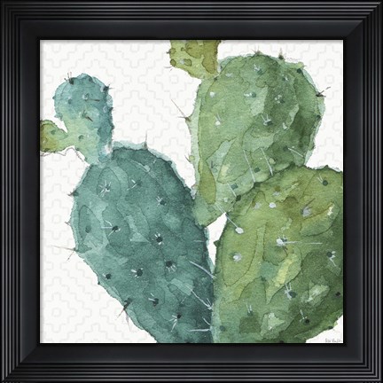 Framed Mixed Greens XXXVI Print