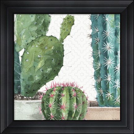 Framed Mixed Greens XXXIX Print