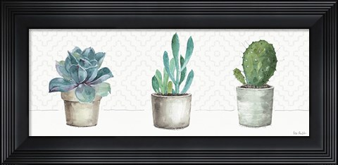 Framed Mixed Greens XLVIII Print