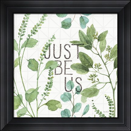 Framed Mixed Greens LXV Print