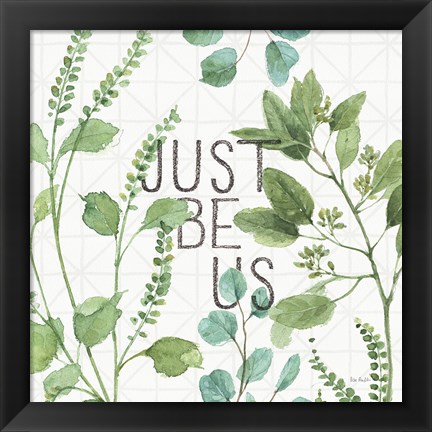 Framed Mixed Greens LXV Print
