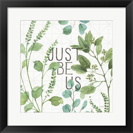 Framed Mixed Greens LXV Print