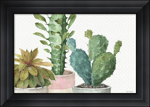 Framed Mixed Greens XXXIII Print