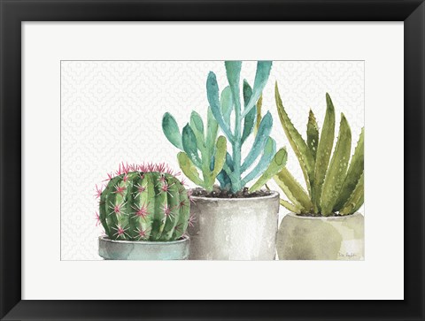 Framed Mixed Greens XXXIV Print