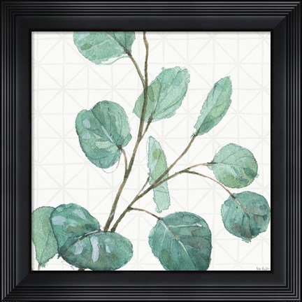 Framed Mixed Greens LI Print