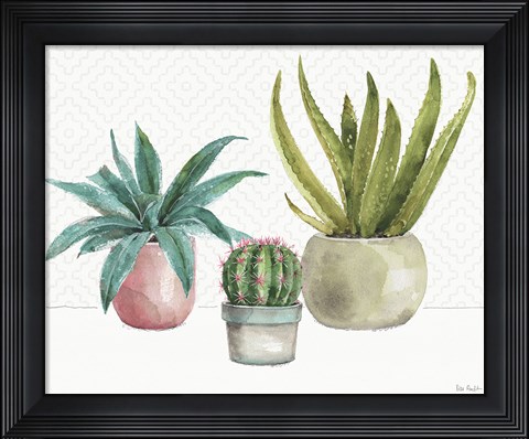 Framed Mixed Greens XLV Print
