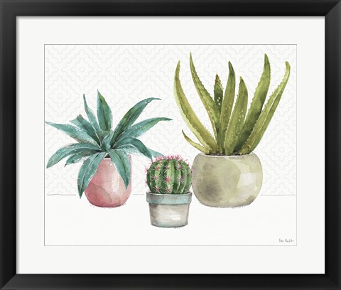 Framed Mixed Greens XLV Print