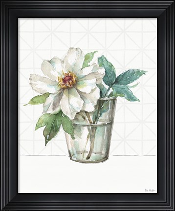Framed Mixed Greens LVIII Print