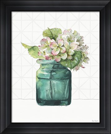 Framed Mixed Greens LVII Print