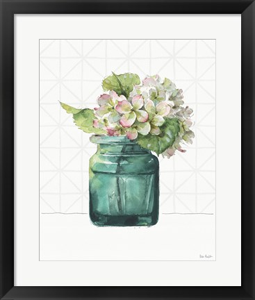 Framed Mixed Greens LVII Print