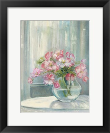 Framed Spring Bouquet II Crop Print