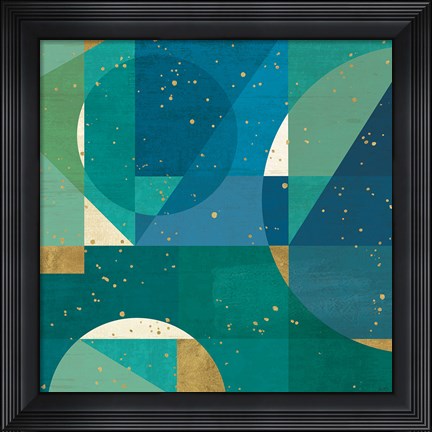Framed Geo Contour III Print