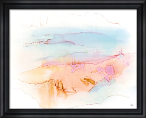 Framed Mist in the Morning Print