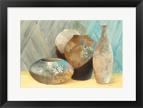 Framed Raku Study III Crop Print