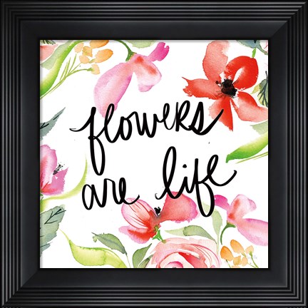 Framed Bloom to Remember II Print