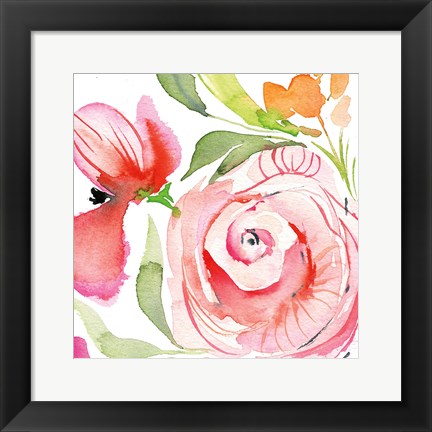 Framed Bloom to Remember IV Print