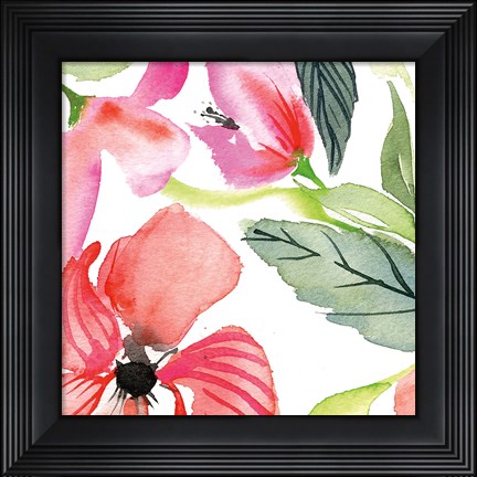 Framed Bloom to Remember III Print