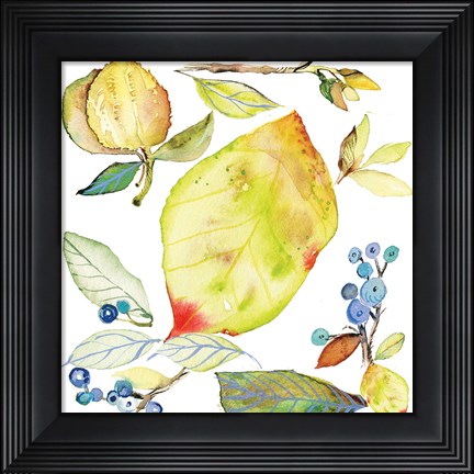 Framed Harvest Rush I Print