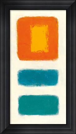 Framed Isole Panel III Print