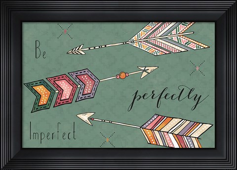 Framed Spectrum I Dark Print