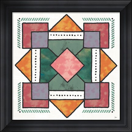 Framed Spectrum VII Print