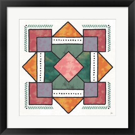 Framed Spectrum VII Print