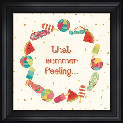 Framed Fun in the Sun VI Print