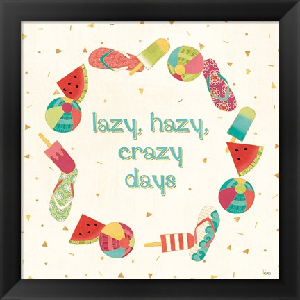 Framed Fun in the Sun V Print