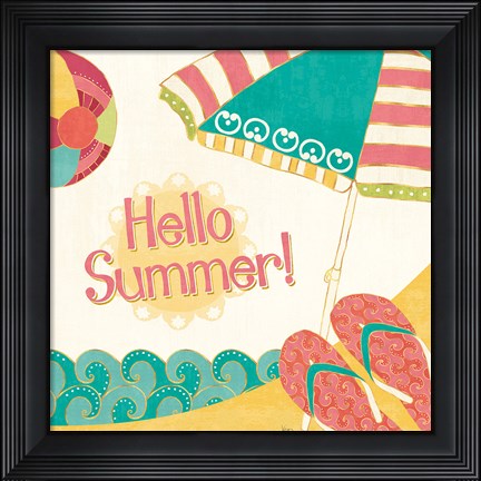 Framed Fun in the Sun II Print
