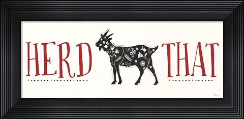 Framed Otomi Farm XI Print