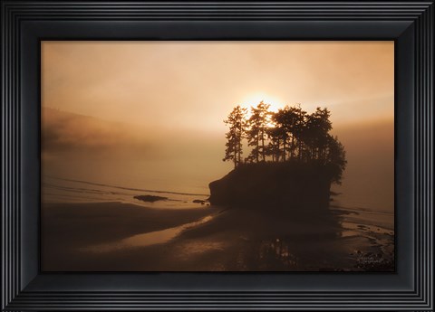 Framed Last Light Print