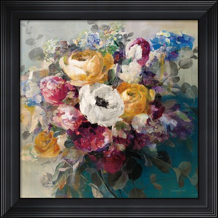 Framed Fall Bouquet Print